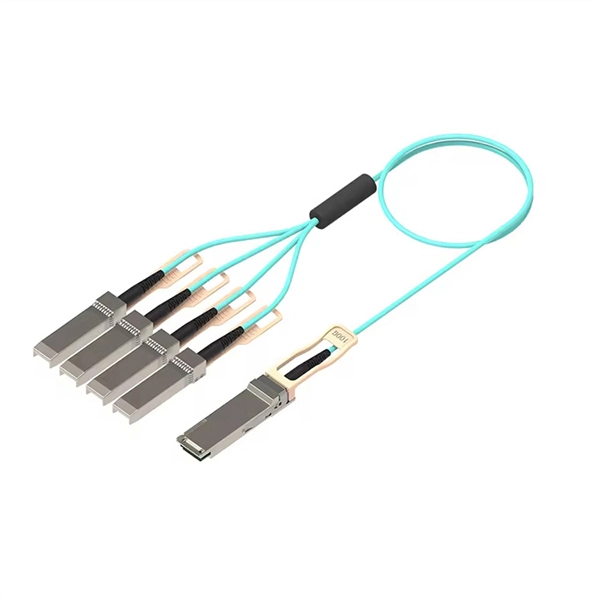 How to connect outdoor fiber optic cable to a monitoring device 