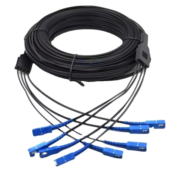 Fiber optic cold connector connection method without clips
