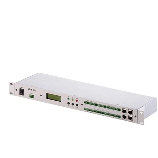 The lighting system can be connected to a UPS backup power supply 